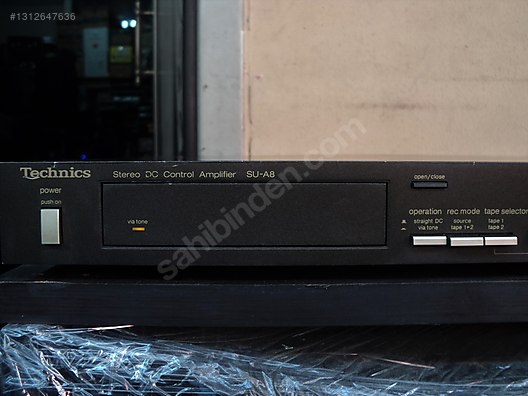 Technics Pre Amfi - TECHNİCS SU-A8 STEREOBDC CONTROL AMPLIFIER