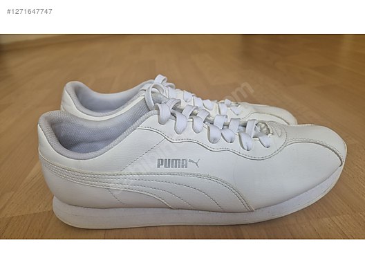 Yepyeni Puma Turin beyaz spor ayakkabı at 1271647747