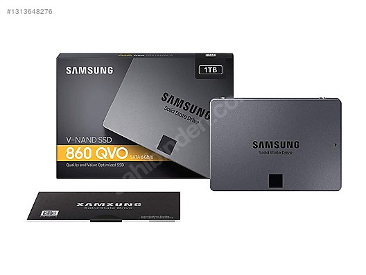 【動作OK】Samsung 860 QVO 1TB SSD Samsung 860 QVO 1TB SSD Sağlık %90+ 1 TB SATA SSD sahibinden.comda