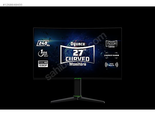 Computer Monitor Monster Monster 27 inç 240 Hz sahibinden.comda - 1268648400