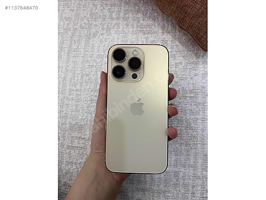 Apple / iPhone 14 Pro / tertemiz TR iPhone 14 Pro 128 gb gold on