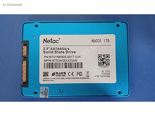 c*4様 Netac SSD 1TB SATA600 本体 Netac N600S NT01N600S-001T SATA 3.0 2.5