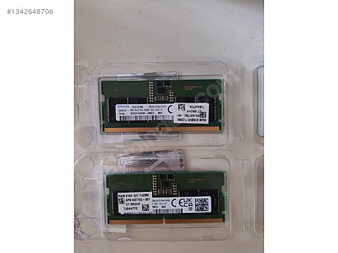 2x Samsung DDR5 8gb 5600mhz SODIMM Ram sahibinden.comda - 1342648706