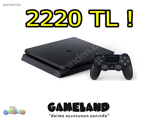 Ps4 500gb 2 El Slim Temiz 3 Ay Garantili Podium Avm Gameland At Sahibinden Com 887648764