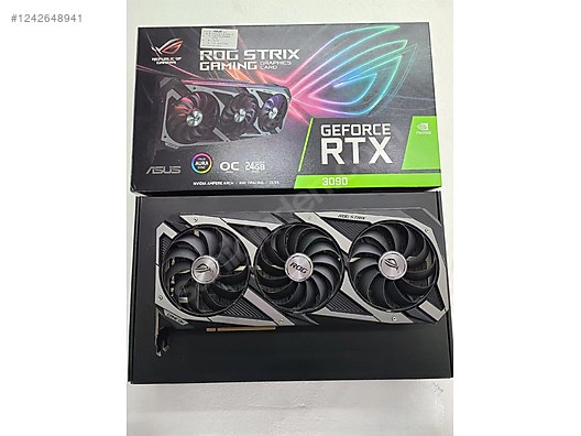 【ジャンク】ASUS RTX3090 ROG STRIX ASUS ROG STRİX RTX 3090 24GB sahibinden.comda - 1242648941
