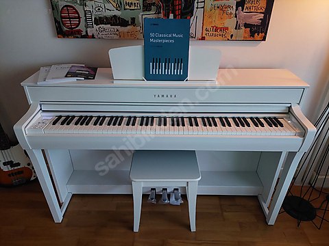 Yamaha Clavinova CLP-735W Piyano.Takaslı - Piyano ve Tuşlu
