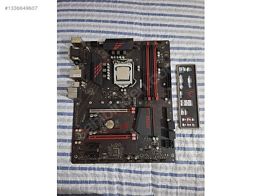 MSI Z370 GAMİNG PLUS ANAKART&İ7 8700K on sahibinden.com - 1336649607