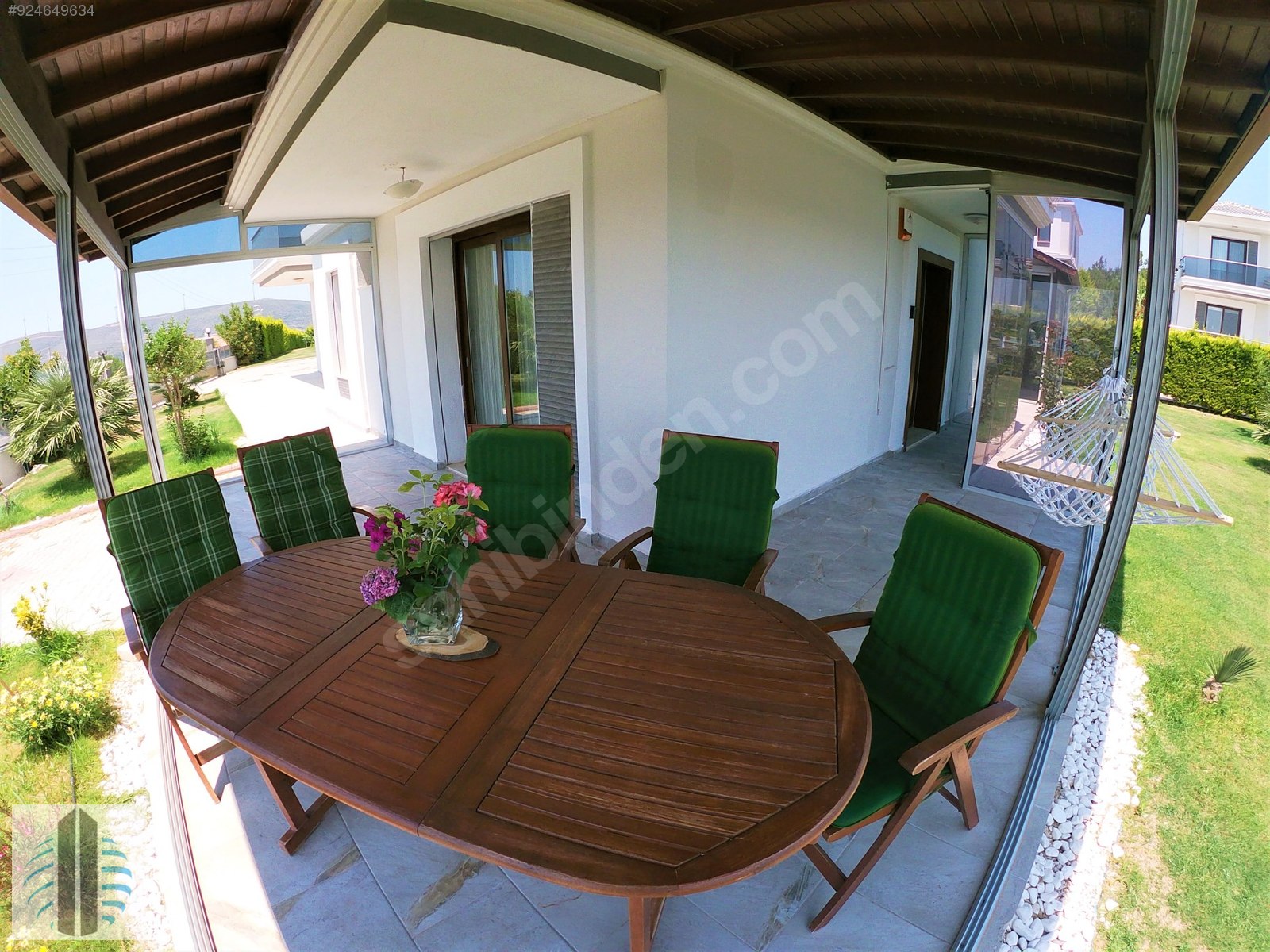 (K1423) Havuzlu sitede, yerden ısıtma, akıllı ev, 5+1 villa Satılık