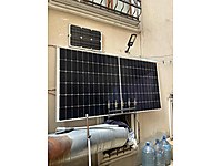 580 watt halfcut güneş paneli