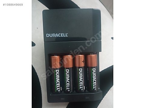 duracell şarj aleti ve şarjlı pil at  - 1088649669