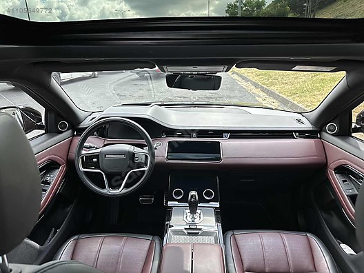 2020 Land Rover Range Rover Evoque interior