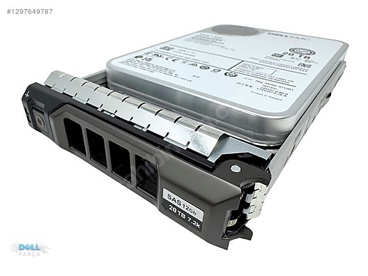 DELL ME5024-ME412 ME5012 için 20TB HDD SAS ISE 12Gbps 7.2K 3.5in