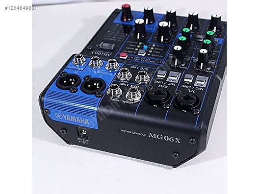 Yamaha MG 06 X 6 Kanal Mikser sahibinden.comda - 1264649831