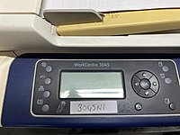 Xerox work centre 30 45 tonerli yazıcı tarayıcı fotokopi fac