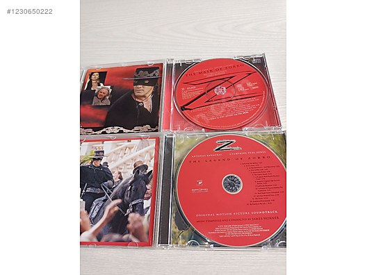 ZORRO & DAWSON'S CREEK SOUNDTRACK CD SETİ - Müzik CD leri