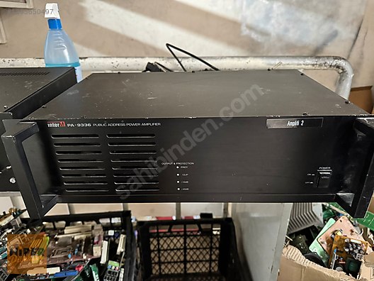 AMI2ページ Amplifikatör PA 9336 İNTER-M 100V POWER ANFİ 2. EL ÜRÜN sahibinden
