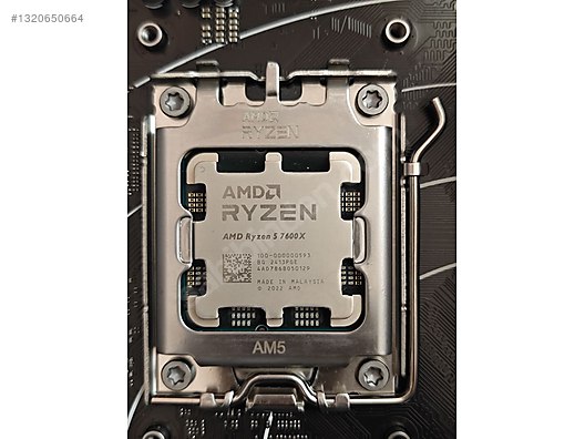 AMD Ryzen 5 7600X CPU ジャンク AMD RYZEN 5 7600x işlemci sahibinden.comda - 1320650664