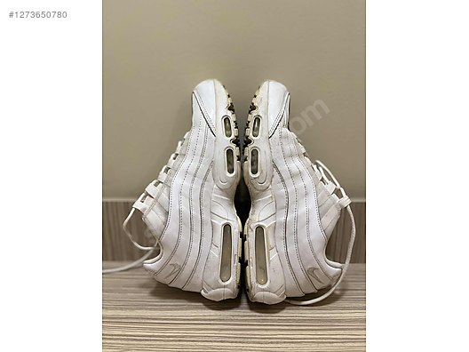 Nike Air Max 95 Triple White Sneakers - Erkek Spor Ayakkabı