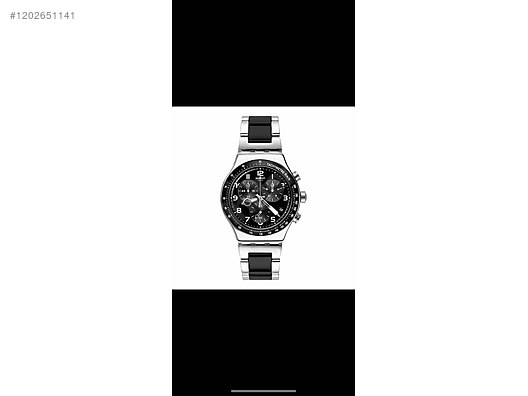 Swatch Swiss Swatch Yvs441g Swatch Speed Up Stainless Steel Black