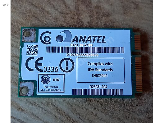 İkinci El ve Sıfır Alışveriş / Bilgisayar / Dizüstü (Notebook) / Yedek Parça / Ağ Kartı