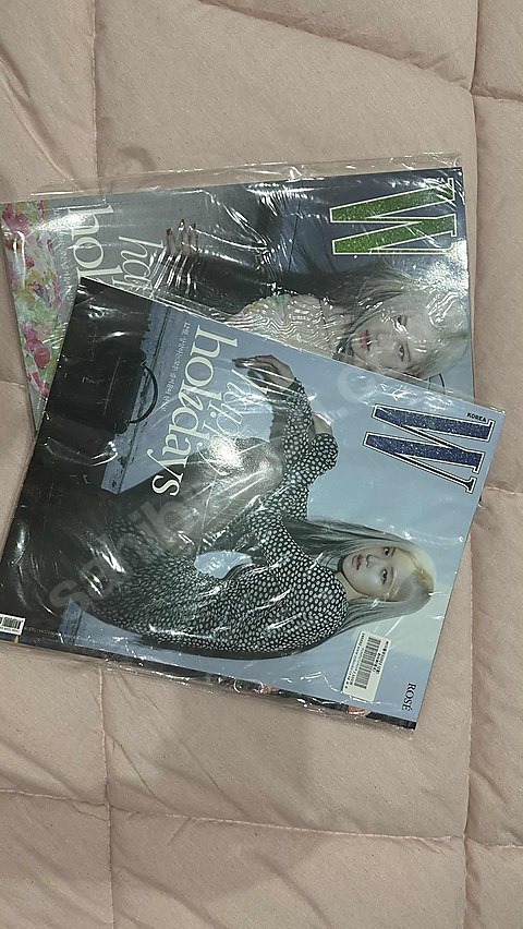 W Korea Blackpink Rose Kapak 2023 Aralık Ayı Sıfır Kore Dergi