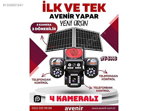 Avenir s446 - Kablosuz PTZ Kamera Güvenlik Kamerası sahibinden.com