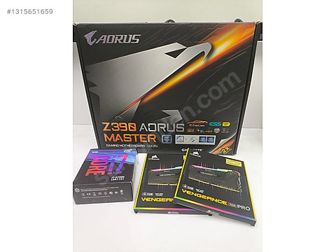 Gigabyte Z390 Aorus Master Wifi/ i7-9700K /Corsair 32 GB (4x8GB