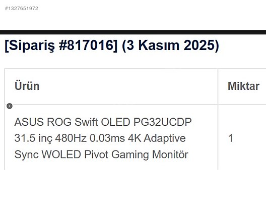 Asus Rog Swift OLED PG32UCDP 32