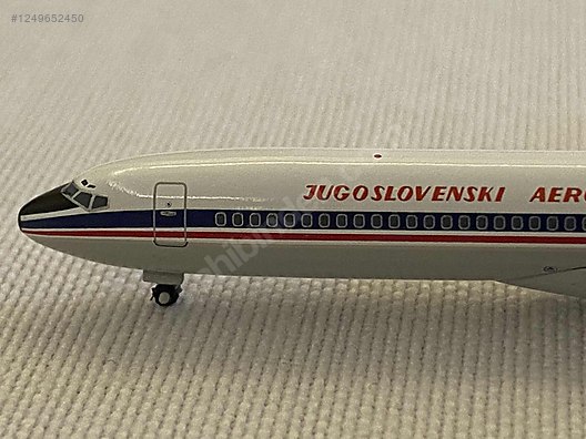 Boeing 727-200 Jugoslav Airlines Diecast Model Uçak on sahibinden