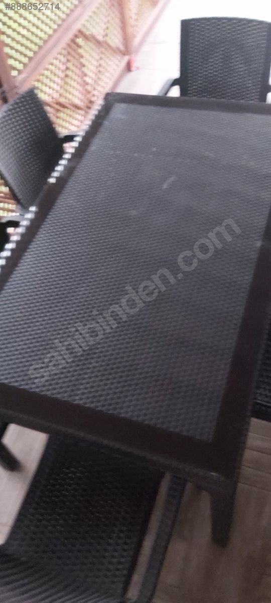 İkinci El Plastik Masa &amp; Sandalye Takımı