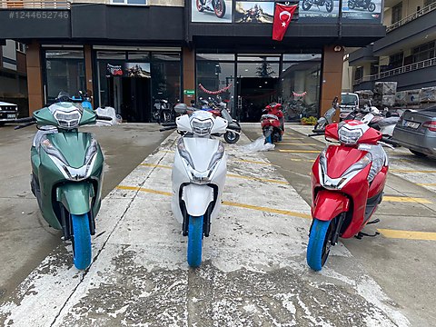 Kuba Borelli 50 2025 Model Scooter / Maxi Scooter Motor Motosiklet ...