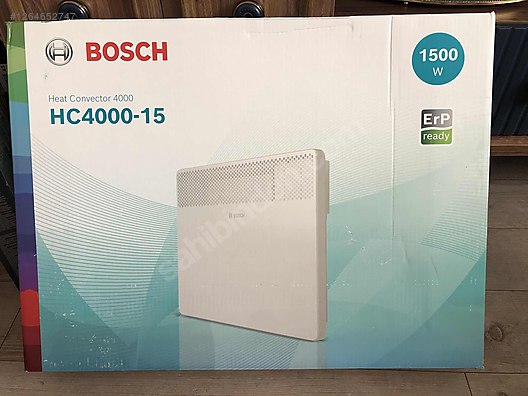 Electric Heater Heat Convector 4000 Bosch Elektrikli Konvektör At