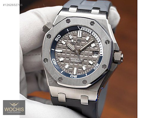 未使用品 オーデマピゲ AP OffShore カフリンクス Audemars Piguet / AUDEMARS PIGUET Royal Oak Offshore Grey Diver