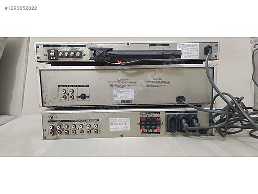 SONY TA-AX22 AMFİ VE ST-JX3L SET - İkinci El Sony Müzik Seti
