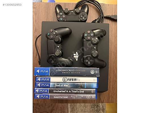 PS4 Pro 1TB + 3 Kol + 4 Oyun sahibinden.comda - 1300652953