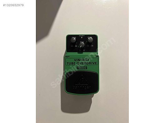 Behringer TO800 Tube Over Drive Sıfırından Farksız - Efekt Pedalı