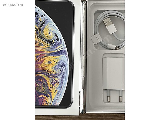 Apple / iPhone XS Max / İPhone XS Max Silver 256gb yurt içi