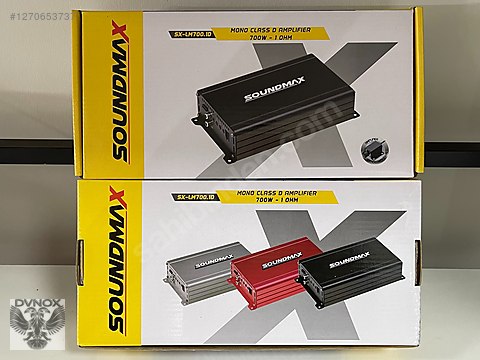 Amfi / SOUNDMAX SX-LM700.1D MONO ANFİ 700 RMS 1 OHM sahibinden