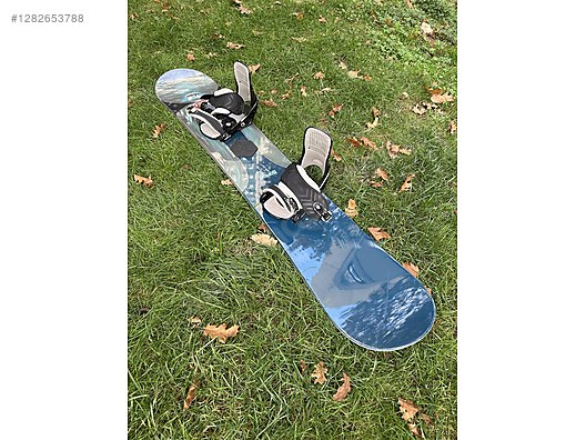 Burton 160 cm Snowboard ve Burton Freestyle bağlama at sahibinden