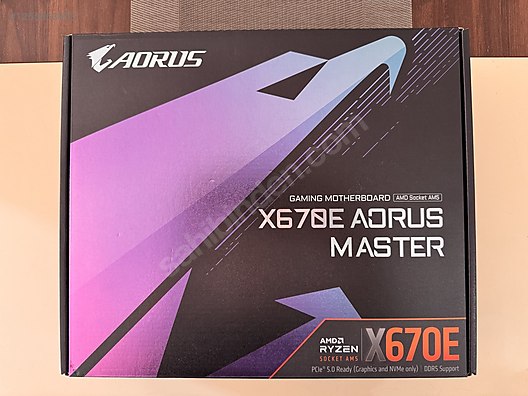 Gigabyte X670E Aorus Master (Rev 1.1) - Anakart ve Tüm Masaüstü Bilgisayar Parçaları sahibinden.com'da