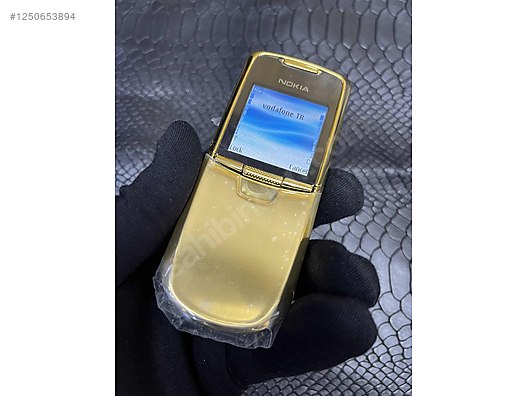 Nokia 8800 Gold Edition SIMフリーゴールド 本体 51 - 100 MB Bronz Nokia 8800 Cep Telefonu - 1250653894