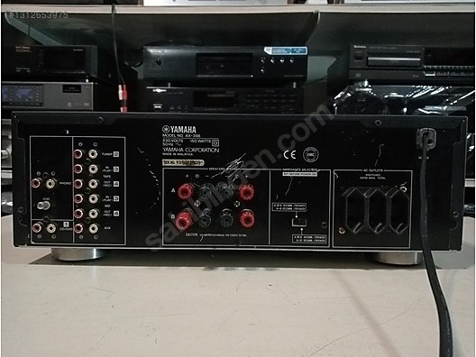 Yamaha Entegre Amfi - YAMAHA AX-396 NATURAL SOUND STEREO AMPLIFIER