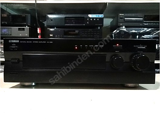 Yamaha Entegre Amfi - YAMAHA AX-396 NATURAL SOUND STEREO AMPLIFIER