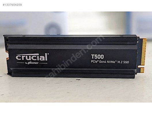 Crucial T500 1 TB 7300/6800 DRAM M2 SSD sahibinden.comda - 1337654209