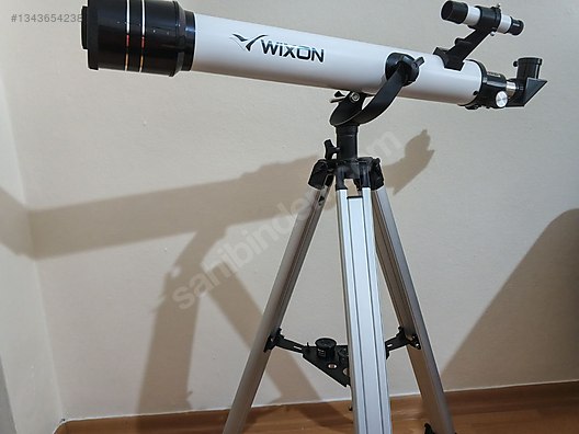 ögrenciden az kullanılmış temiz 70mm teleskop wixon70az acil