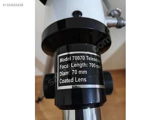 ögrenciden az kullanılmış temiz 70mm teleskop wixon70az acil