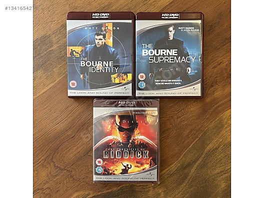 HD DVD Bourne & Riddick - Yabancı DVD Filmler sahibinden.com'da