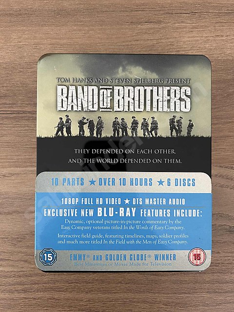 Band of Brothers Blu-ray Metal Kutu