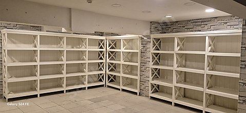 ÇOK AMACLI BLOK RAF SISTEMI (KİTAPLIK MUTFAK,İSTİF TEKSTİL )