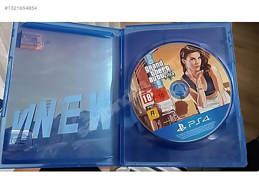 GTA 5 PS4 - Orijinal Kutulu - Çiziksiz Sıfır Ayarında Sorunsuz